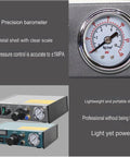 Semi Auto Adhesive Dispenser With Precise 0.01ml Drip Timing, solenoid glue machine with pressure gauge and metal body