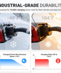 Legit Ul 2252 Certified Nacs To Ccs1 Adapter Hit Tesla Superchargers Smooth As Butter With 600A Fast Charging And Interlock Safety Lock Compatible With Ford Rivian Gm Volvo Polestar EVs demonstrating industrial-grade durability in extreme temperatures.