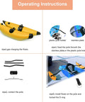Operating instructions for Outrigger Stabilizer Kit for Kayaks and Canoes, Inflatable Foldable Floating Balance Accessory in Yellow