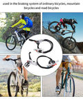Upgrade Your Ride With This Badass Dual Piston Mechanical Disc Brake Set For Mountain And Road Bikes Cable Actuated Aluminum Alloy Calipers Front Rear Kit With Epic Grip Control Silver, shown with cyclists.