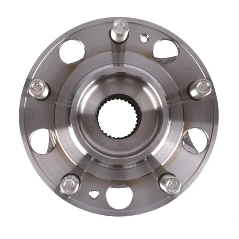 Front Passenger Side Wheel Bearing And Hub Assembly For Hyundai Santa Fe 2015 To 2018, Durable Replacement With Natural Finish Hub