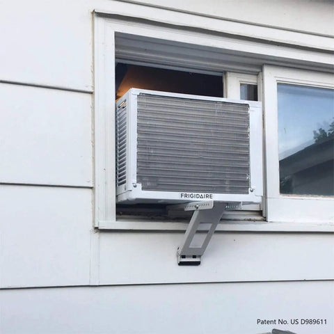 Go To Light Duty Window AC Bracket Up To 85 Lbs Universal Design Indoor Install on wall holding air conditioner securely