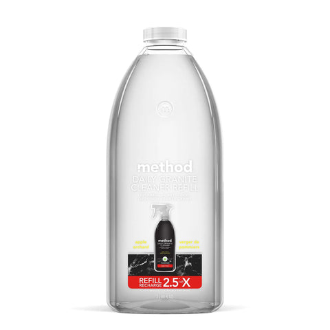 Daily Granite Cleaner Refill Apple Orchard Scent For Granite Marble And Sealed Stone 68 Fl Oz Streak-Free Cleaning Solution bottle
