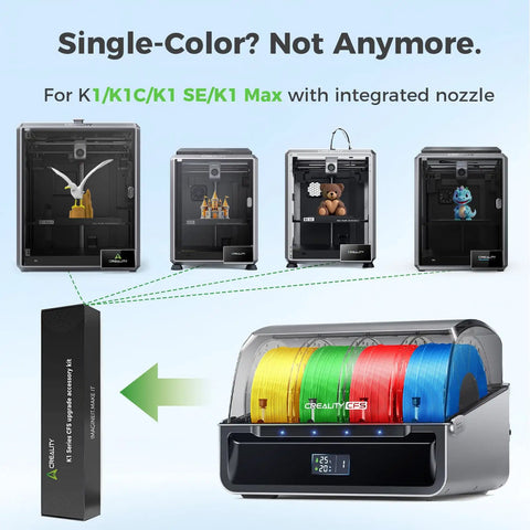 CFS Upgrade Kit For 3D Printers Enables Automatic Multicolor Filament Swapping Magic Unlocks Sixteen Brilliant Colors Sweet Builds Hassle Free Material Exchange Module Absolute Game Changer For Makers