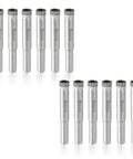 Ripping 12 Pieces Pro Grade Diamond Hole Saw Kit 5/16 8mm Core Drill Bits High Precision set of diamond drill bits with steel barrels.