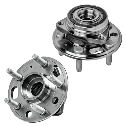 4 Piece Front And Rear Wheel Bearing Hub Assembly Replacement For Chevy Malibu 2013 2015 Impala 2014 2017 Cadillac XTS