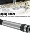 Morse Taper Shank Tapping Chuck MT3 on milling surface, Pro Grade Precision Collet For Lathe Drilling, Beefy 40Cr Steel Construction