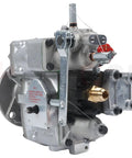 Shop Grade PT Fuel Injection Pump Real Deal Replacement Fits 3095556 For Cummins N14 Celect Plus NT855 NH855 G855 Engines close-up view showing installation components and fittings.