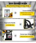 Magnetic Drill Press 1200W Powerful Electric Bench Drilling Rig Machine features user-friendly designs and ergonomic handle.