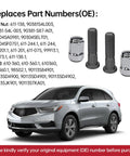 M12x1.5 Wheel Studs With Lug Nuts Set For Honda Vehicles Including Accord Civic CRV Odyssey TL TSX Integra MDX NSX Legend