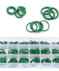 Air Conditioning Compressor Seal Ring Kit For Cars, 18 O Type Rubber O Rings In Storage Box, High Temperature Resistant Universal Set