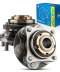 Beefed Up Pair Front Wheel Bearing And Hub Assembly With ABS For 2005-2023 Tacoma, 2003-2023 4Runner, And 2007-2014 FJ Cruiser Replacement
