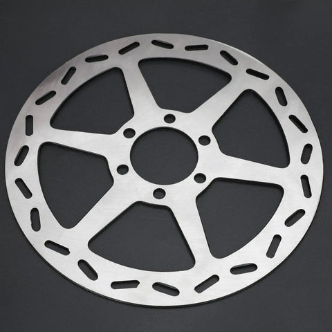180mm Mini Bike Disc Brake Rotor With Pads Replacement for Baja Doodle Bug DB30 engines, front view