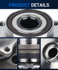 Close-up of Front Wheel Bearing And Hub Assembly Fits 2004 To 2007 Chevy Malibu And 2005 To 2007 Pontiac G6 5 Lug Non ABS Replacement 513215