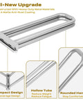 2 In 1 Hand Seamer And Roofing Tool for Standing Seam Metal Panels with leverage design, hollow tube, rounded handle upgrade.
