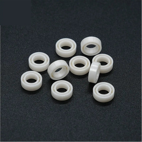 High Quality All Ceramic Single Row Deep Groove Ball Bearings Provide Silent Ultra High Speed Rotation While Resisting Heavy Wear And Dirt Perfect For Custom Drive Trains Demanding Rock Solid Durability
