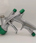 Italian Designed HVLP Spray Gun With 1.3mm Tip And 600ml Cup Ergonomic Palm Fit Handle Embedded Trigger Through Body