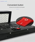 Close-up of the power switch on the Heavy Duty Led Uv Curing Lamp 365Nm 5600W for Resin Soldering and Circuit Boards.