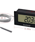 Digital Oven Thermometer With LCD Display Up To 572F 300C Heat Resistant And Ultra Accurate Temperature Readout For Oven Grilling And Roasting Perfect For Home Cooks And Kitchen Pros