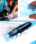 Tattoo Practice Skin Kit With Transfer Paper 66-Piece Set Including Fake Skins, Pen Covers, Grip Tapes, Ink Cups, Gloves