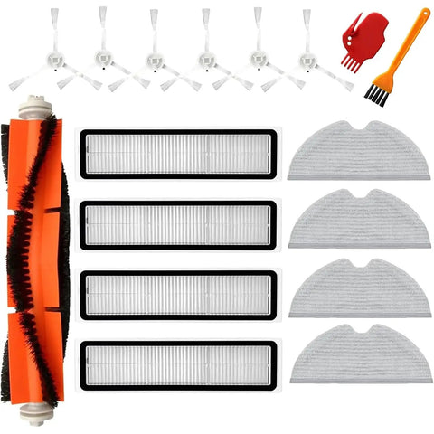 Must Have All In One Vacuum Cleaner Accessories Kit For D9 D9 Max D9 Pro L10 L10 Pro With 1 Main Brush 6 Side Brushes 4 Filters