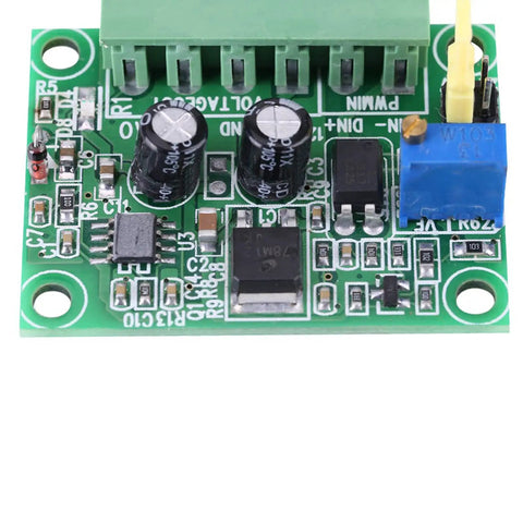 0-10V Digital to Analog Converter Module for Industrial Control Panels, Plug-and-Play PWM to Voltage Converter PCB Board