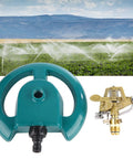 Adjustable Garden Water Sprayer with Alloy Base Sprinkler and 10-20 Meter Coverage for Lawn and Agricultural Irrigation