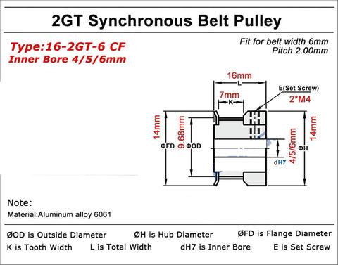 Precision Alloy 2M 2GT Timing Pulley Set With 16 And 32 Teeth For Smooth Belt Drive In 3d Printers Milling Machines And Drills Featuring Versatile 5mm 8mm Bore Sizes For Reliable Mechanical Transmission Power.
