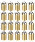 20 Pack Solid Brass Ball Point Spring Plungers 3X4MM No Step Positioning Beads for cabinet doors, displayed in a grid.
