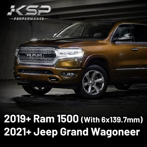 Precision Machined 4 Piece Forged Wheel Spacers 1.5 Inch Thick 6x5.5 Bolt Pattern 77.8mm Hub Bore M14x1.5 Studs on 2019 Ram 1500