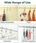 12 Pack Bronze Shower Curtain Rings Heavy Duty Rust Proof Anti Corrosion Metal Hooks With Double Glide holding various items