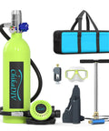 Mini 1L Scuba Tank With Pump For Underwater Exploration And Breathing Training Portable Lung Tank Breathe Easy Dive Gear