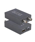 Dont Sweat The Cable Crunch With This HDMI To SDI Converter featuring dual SDI outputs and USB power connection.