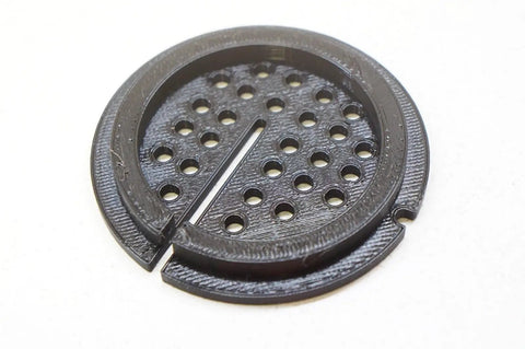 Band Saw Throat Plate Table Insert For Hitachi CB13F Replacement Part 726936 With Honed Edges And Perforated Feed Surface