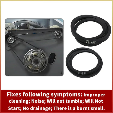 Beefed Up Washer Belt Kit Replacement For Maytag And Whirlpool Washers Includes Pump Belt And Drive Belt Durable Rubber