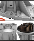 Close-up view of Dead Simple Engine Water Pump for Hyundai Elantra Ioniq Kia Niro 1.6L, ready mount with gasket.