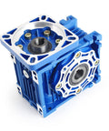 NMRV040 Worm Gearbox Speed Reducer 30 To 1 Beefy Torque Metal Gearhead with 86mm Flange and Input/Output for Nema34 Motors