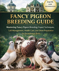 Ultimate Pigeon Breeding Guide For Backyard Breeders Pro Tips Loft Care Health Checks And Show Prep book cover with pigeons