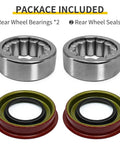 Beefed-Up Rear Left And Right Axle Wheel Bearing And Seal Kit For Chevy Blazer Silverado Suburban GMC Canyon GM 1500 2500