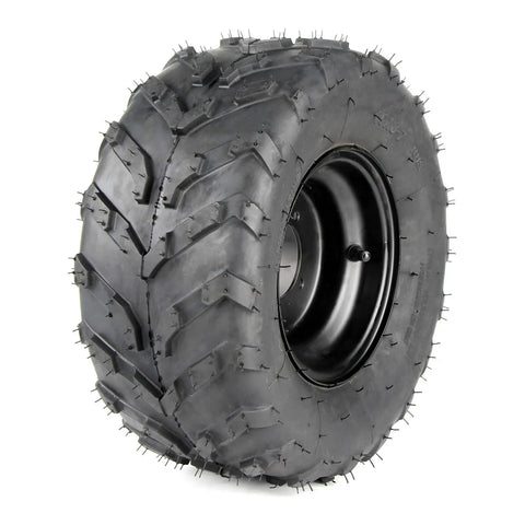 16x8-7 ATV Wheels 3 Hole 7 Inch Rim Tubeless Set Of 2 With Hubs Left And Right Fits Kazuma Quad ATV Go Kart UTV 125cc 150cc