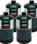 16.4 Oz Propane Replacement Cylinders Pack Of 4 For Camping Stoves And Outdoor Gear, Portable Canister Gas Tank
