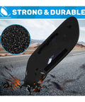 Heavy Duty Charging Port Cover Compatible With VW ID4 Crozz Replacement Exterior Charge Jack Cap Lid on textured road surface.