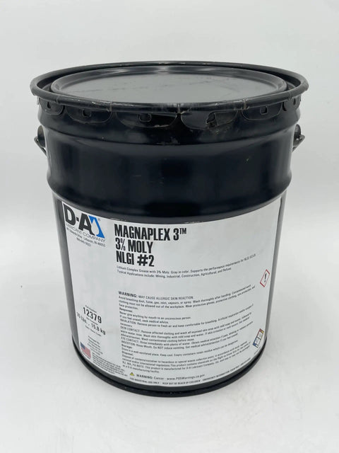 Heavy Duty Lithium Complex Grease NLGI 2 With 3 Percent Moly, 35 Lb Metal Pail, High Temperature Protection And Extreme Load Capacity