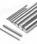 Boss Level 304 Stainless Steel Dowel Pin Assortment Featuring 180 Pieces Across Nine Sizes with various lengths and shiny finish.