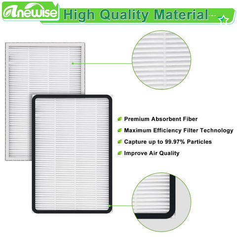 Five Pack EF-1 HEPA Media Filter Replacements For Kenmore 86889 Upright And Canister Vacuums Plus Panasonic MC-V199H image