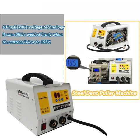 Spot Weld Dent Puller Machine For Auto Body Repair Pro Grade Dent Removal Tool With Data Recovery Heavy Duty Steel