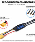 Beatles G2 30A ESC For RC Plane And Fixed Wing Aircraft 2S 4S Brushless Speed Controller with pre-soldered connectors
