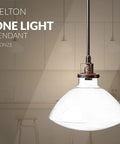 One Light Pendant Hanging Light Modern Fixture In Brushed Nickel Finish For Dining Room Foyer Or Study Indoor Outdoor Patio Lighting
