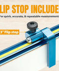 Router Table Fence System Kit With Aluminum Fence Thirty Two Inches Long And Three And A Half Inches Tall Easy Adjustment Knob Flip Stop.