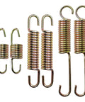 Heavy Duty Motorcycle Kickstand Spring Kit 6 Pcs Universal Return Springs for Dirt Bikes Scooters Mini Bikes 59mm 88mm 108mm Replacement Set